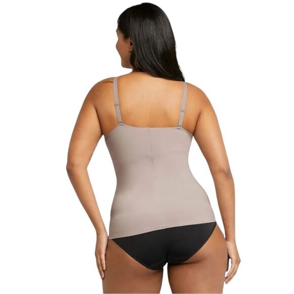 Maidenform Beige Shapewear Modern Sculpts Cami, Style FLS096 size 2X - Picture 2 of 9
